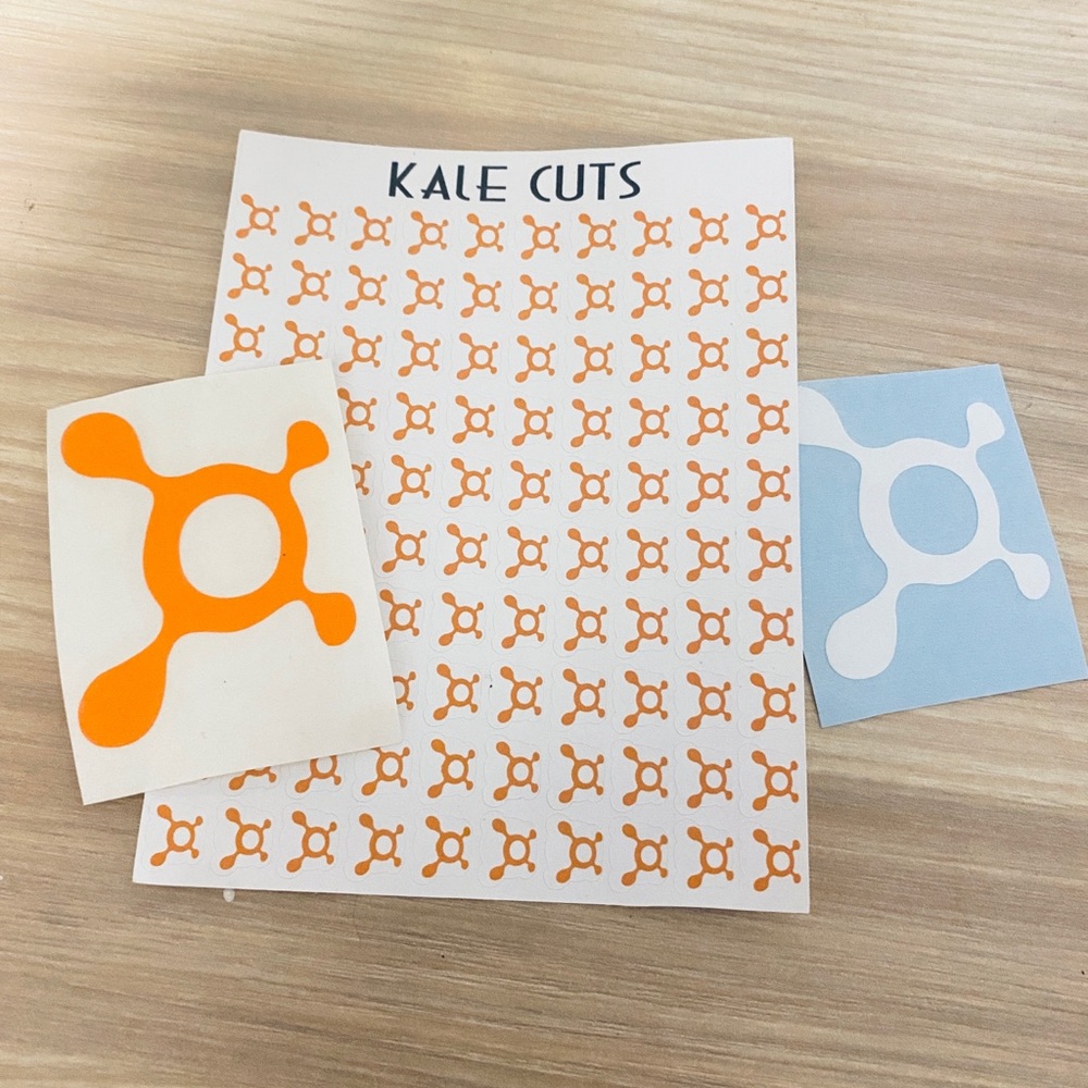 Orangetheory lot x2 2” decals and planner …